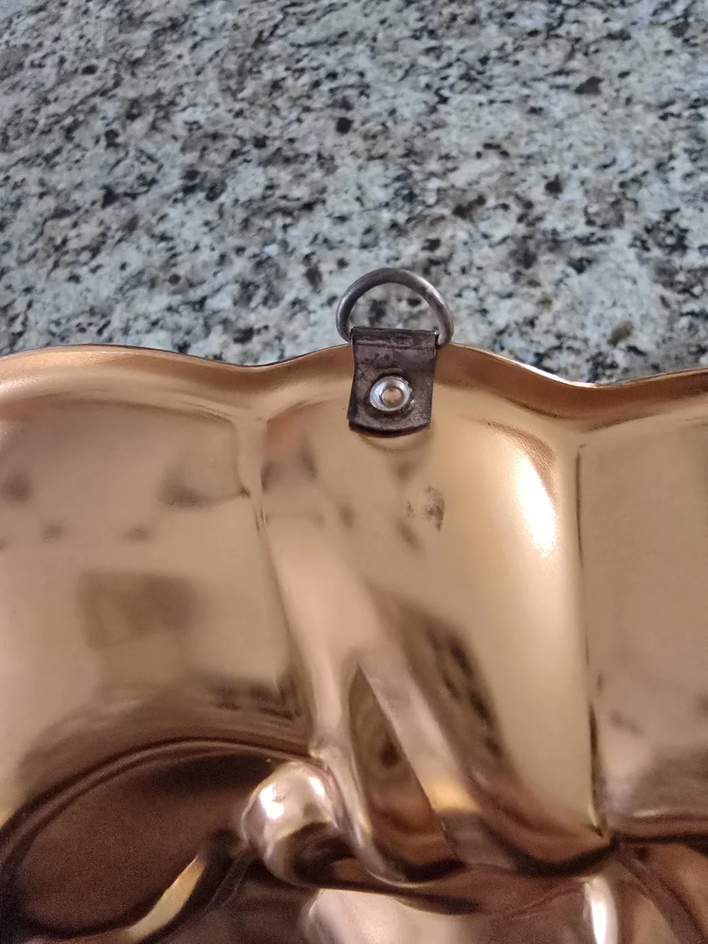 Vintage Copper-Tone Bell Decorative Cake Mold